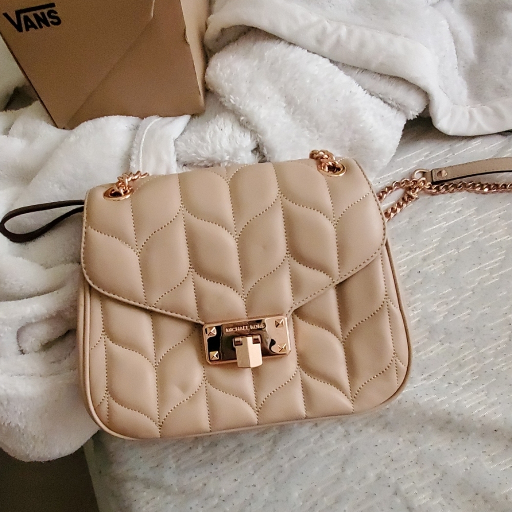 Michael Kors Quilted Leather Shoulder Bag